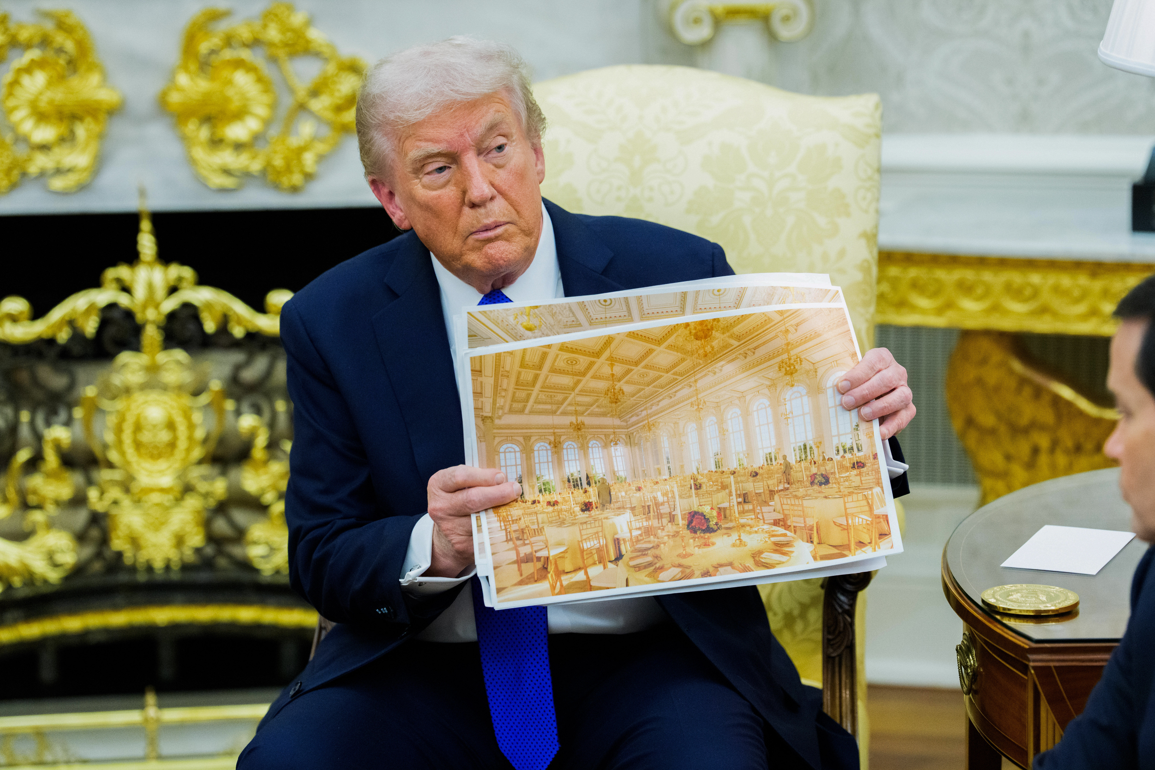 Trump’s got Big Tech and crypto bankrolling White House ballroom