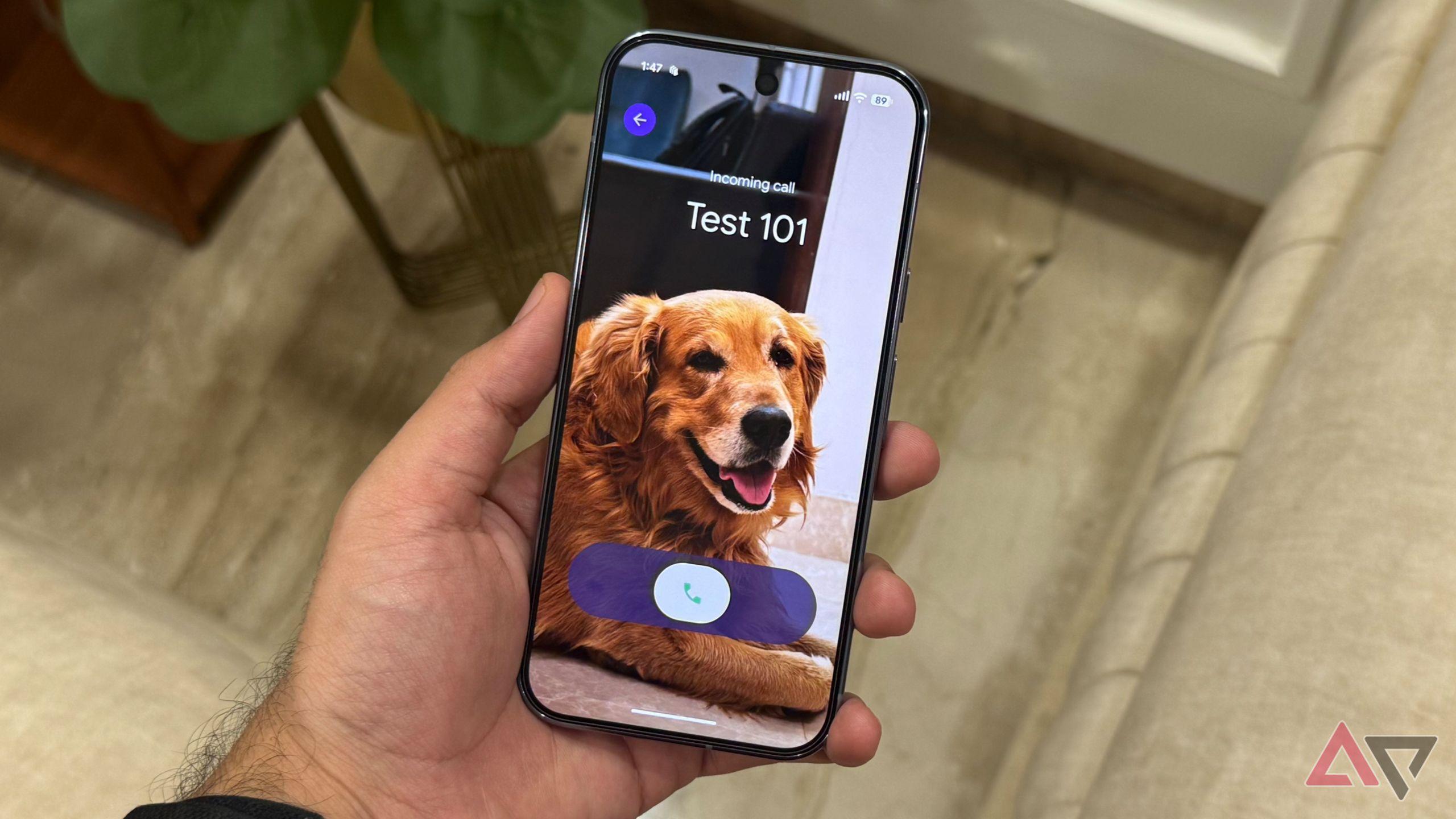 How to create custom calling cards on the Google Pixel 10